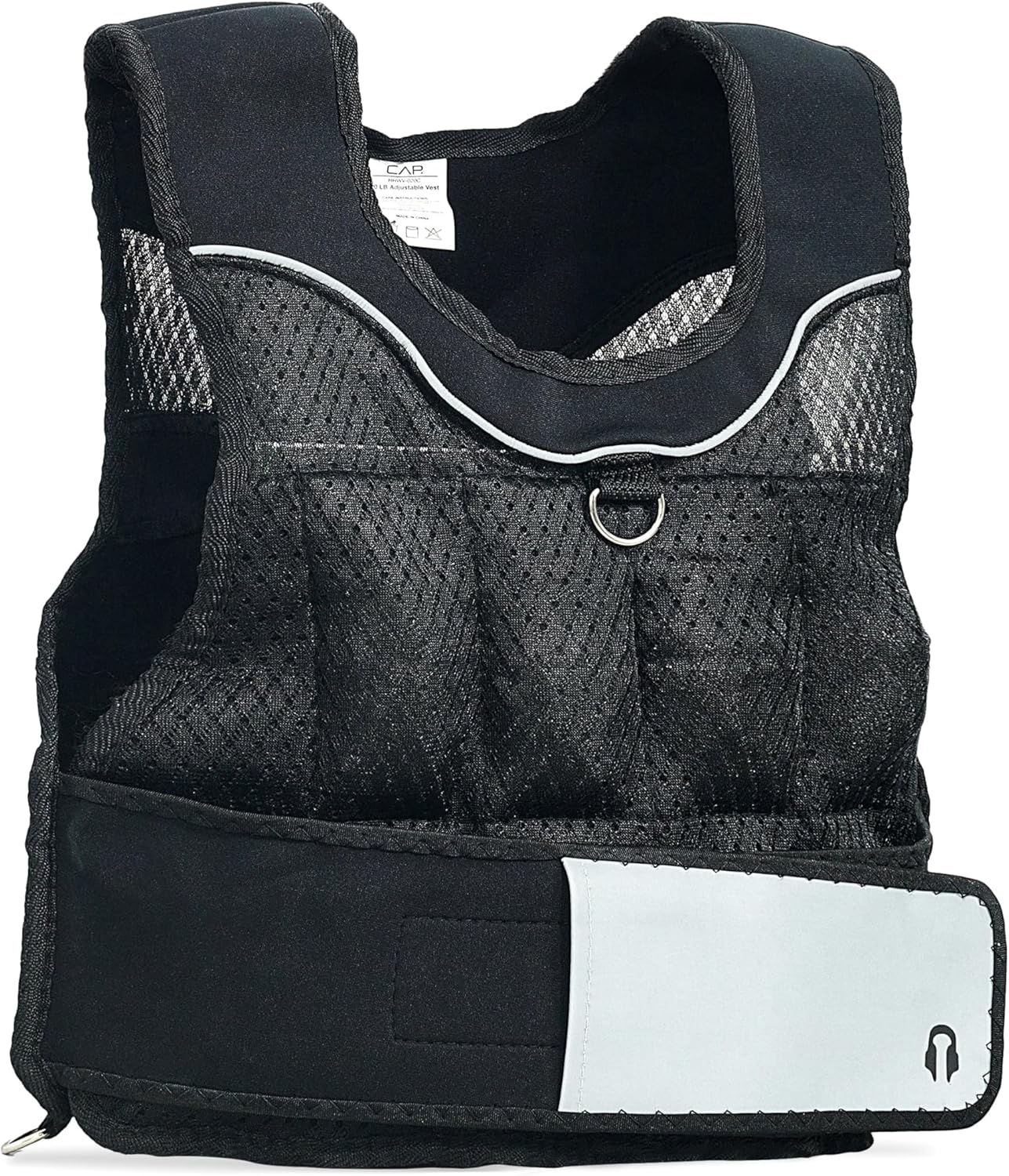 CAP Adjustable Weighted Vest for Strength Training & Workouts