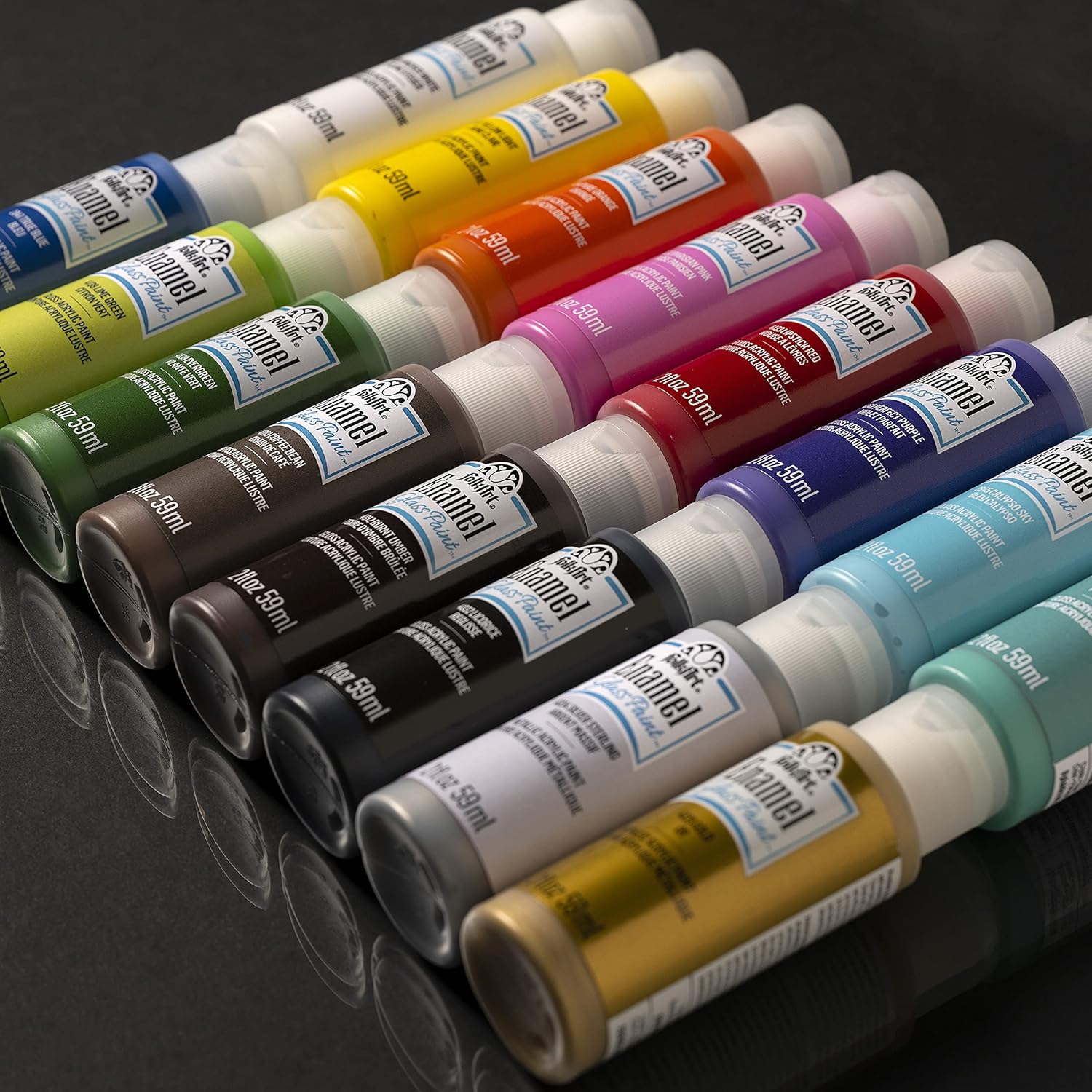 Gloss Acrylic Enamel Paint Set