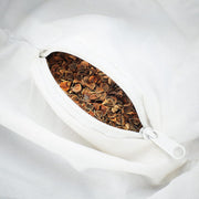 Crescent Meditation Cushion with Buckwheat Hull Fill