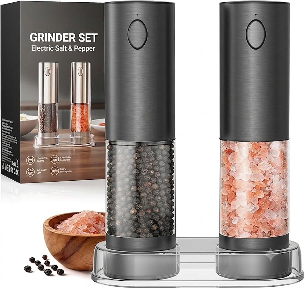 Rechargeable Electric Grinder Set