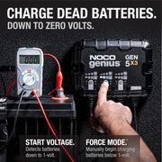3-Bank 15A Onboard Marine Battery Charger