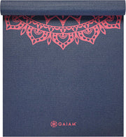 Classic Printed Non-Slip Yoga Mat – 4mm