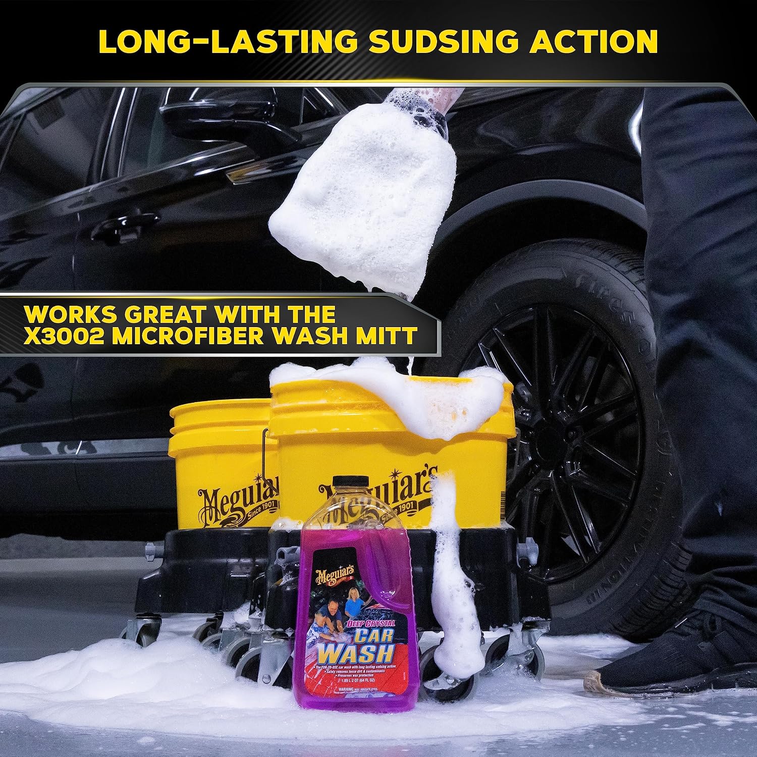 Meguiar’s Deep Crystal Car Wash – 64 Oz