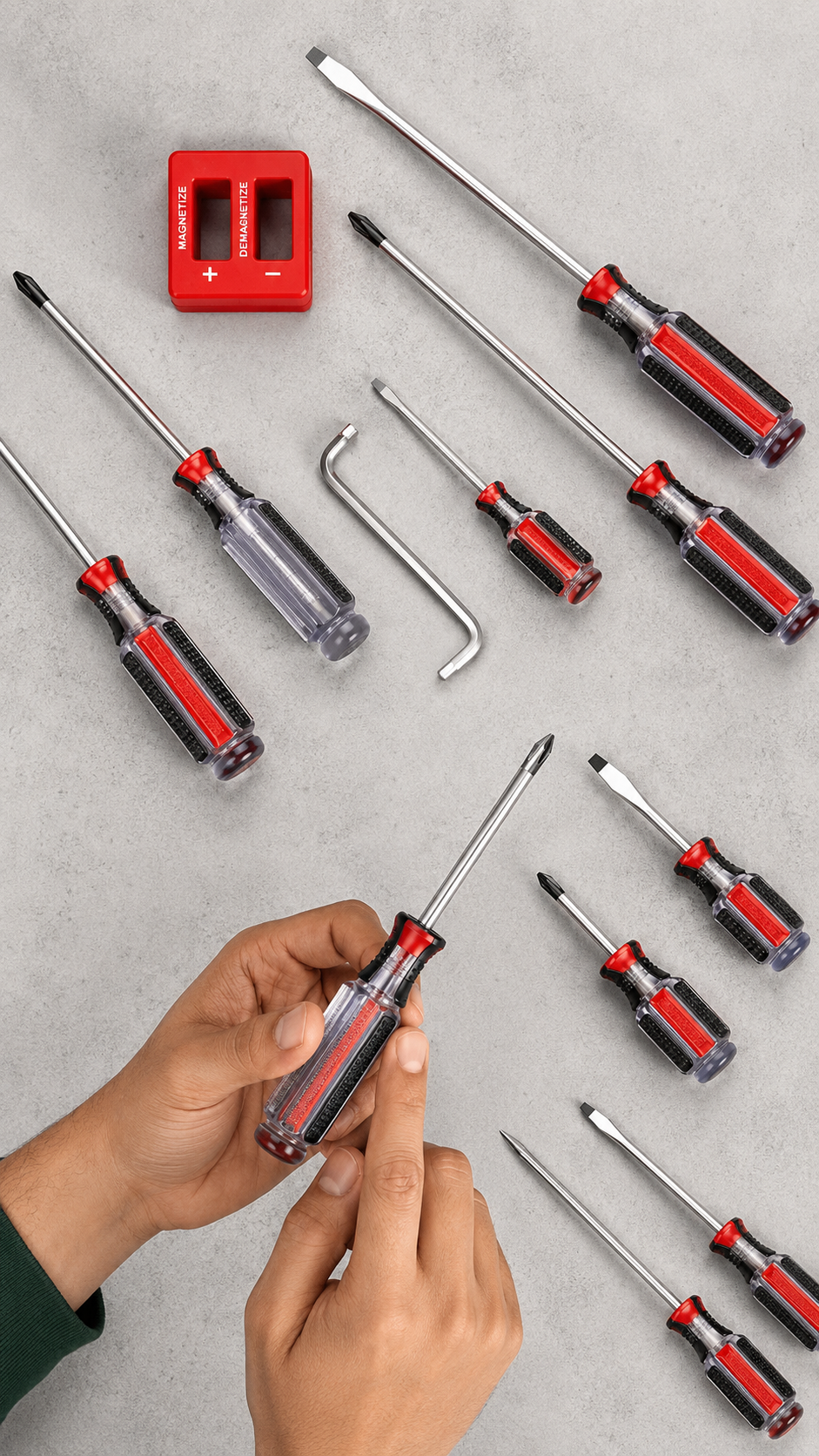 12-Piece Screwdriver Set
