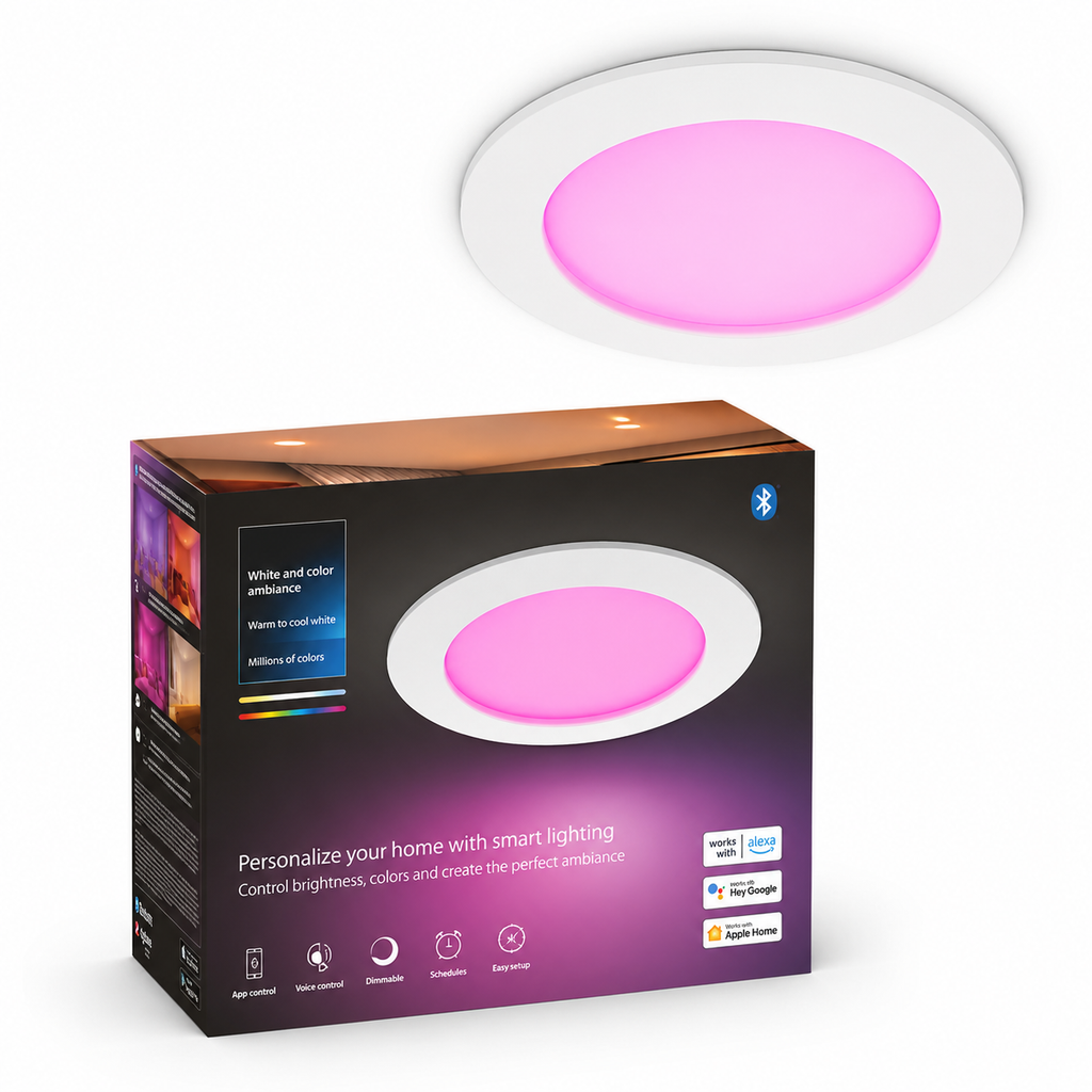 Smart Slim LED Downlight Color