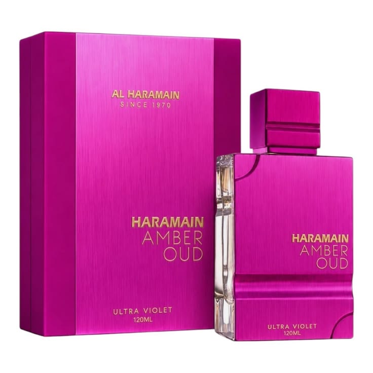 Al Haramain Amber Oud Ultra Violet Eau de Parfum 120ml purple bottle for women