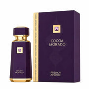 French Avenue Cocoa Morado Eau de Parfum 100ml purple and gold bottle