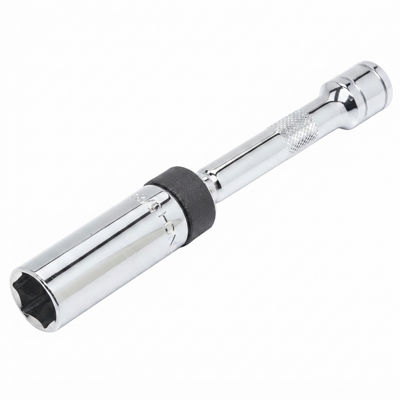 3/8-Inch Drive 5/8-Inch Magnetic Swivel Spark Plug Socket – 6 Inch