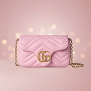 Gucci GG Marmont Small Shoulder Bag — Matelassé Leather