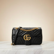 Gucci GG Marmont Small Shoulder Bag — Matelassé Leather