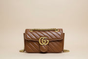 Gucci GG Marmont Small Shoulder Bag — Matelassé Leather