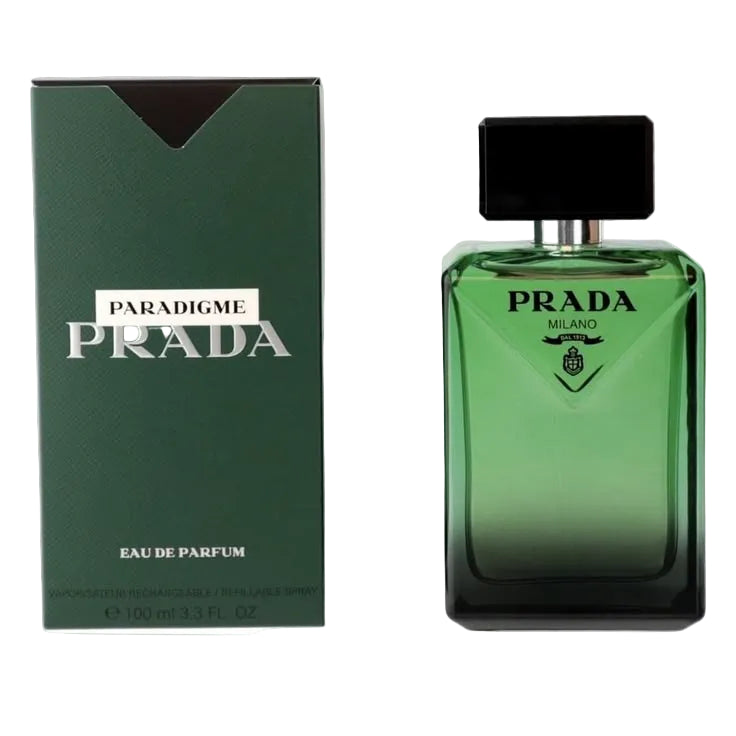 Prada Paradigme Eau de Parfum 100ml black and green gradient bottle for men