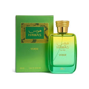Rasasi Hawas Verde Eau de Parfum 100ml green bottle for men