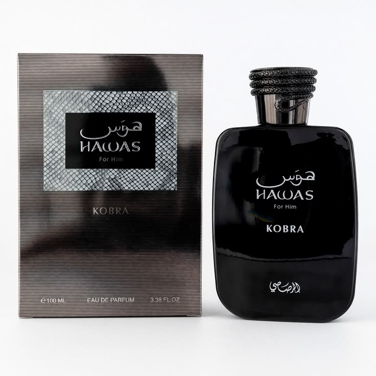 Rasasi Hawas Kobra For Him Eau de Parfum 100ml bottle for men