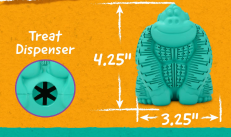 Gorilla Dental Chew Dog Toy