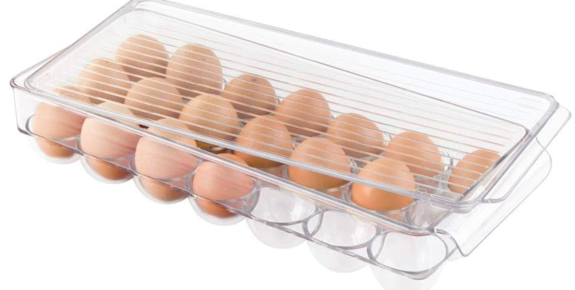 Clear Fridge Egg Storage Holder