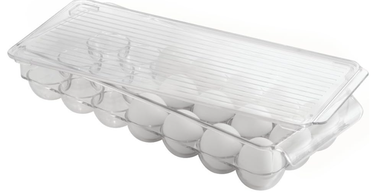 Clear Fridge Egg Storage Holder