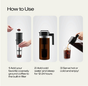 Cold Brew Coffee Maker Pitcher