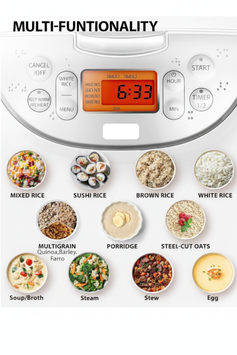 Digital Fuzzy Logic Rice Cooker