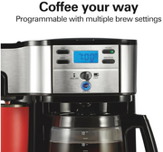 Programmable Dual Brew Coffee Maker