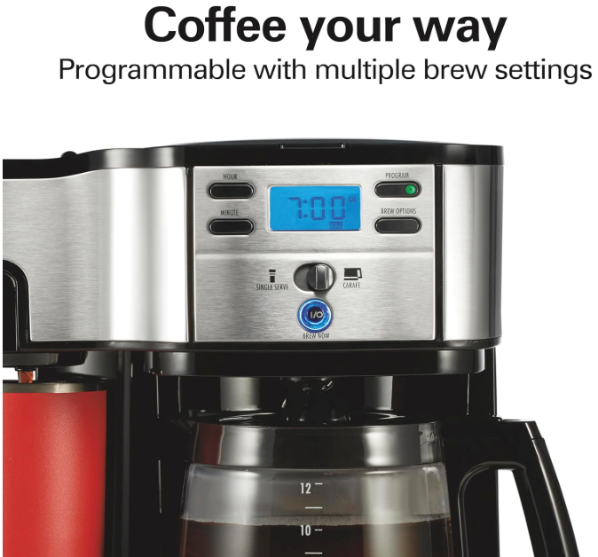 Programmable Dual Brew Coffee Maker