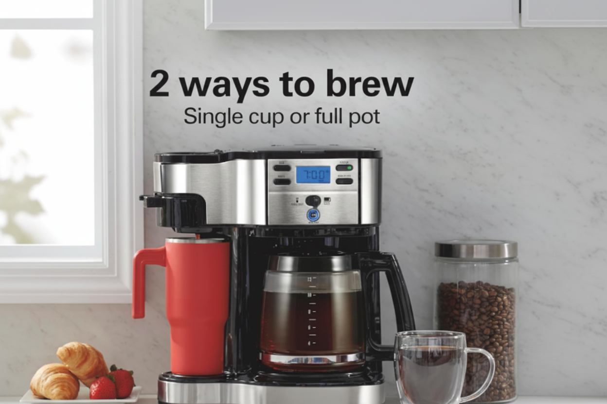 Programmable Dual Brew Coffee Maker