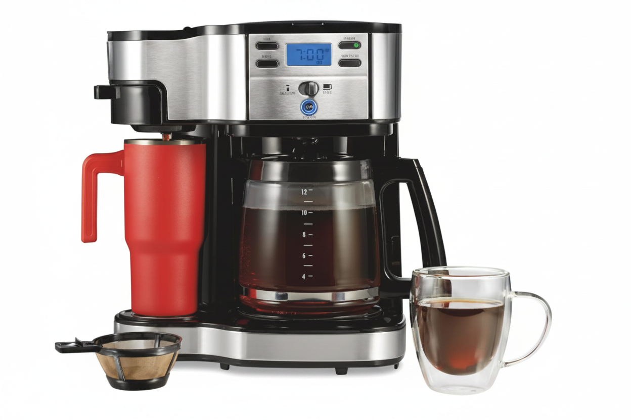 Programmable Dual Brew Coffee Maker