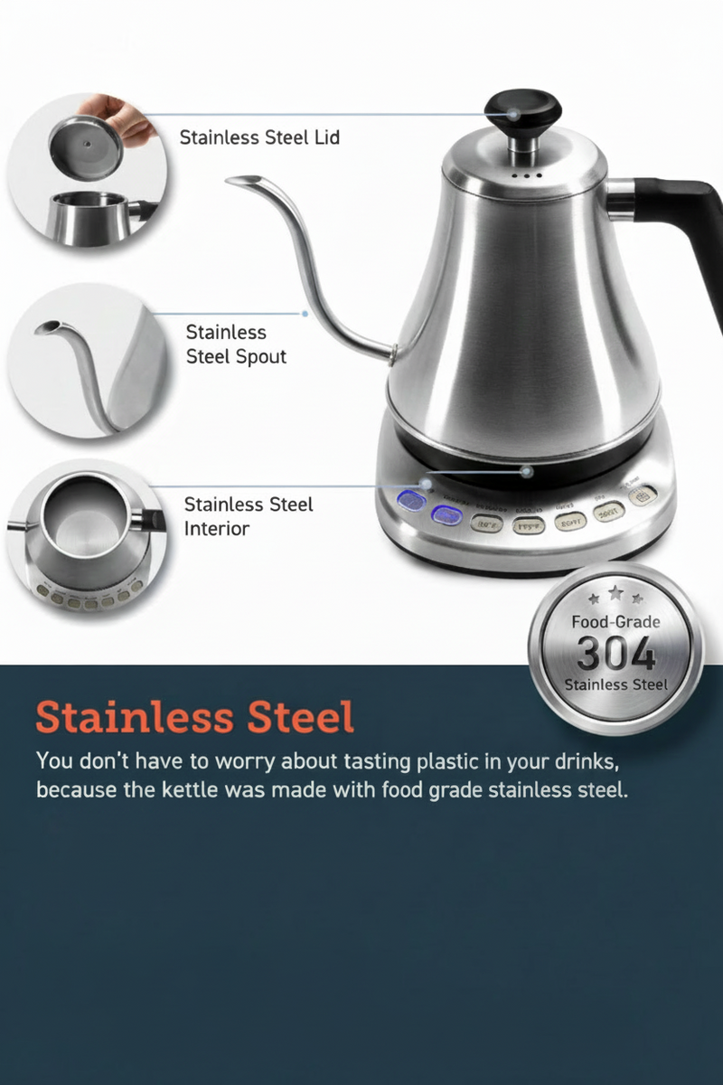 Gooseneck Electric Tea Kettle