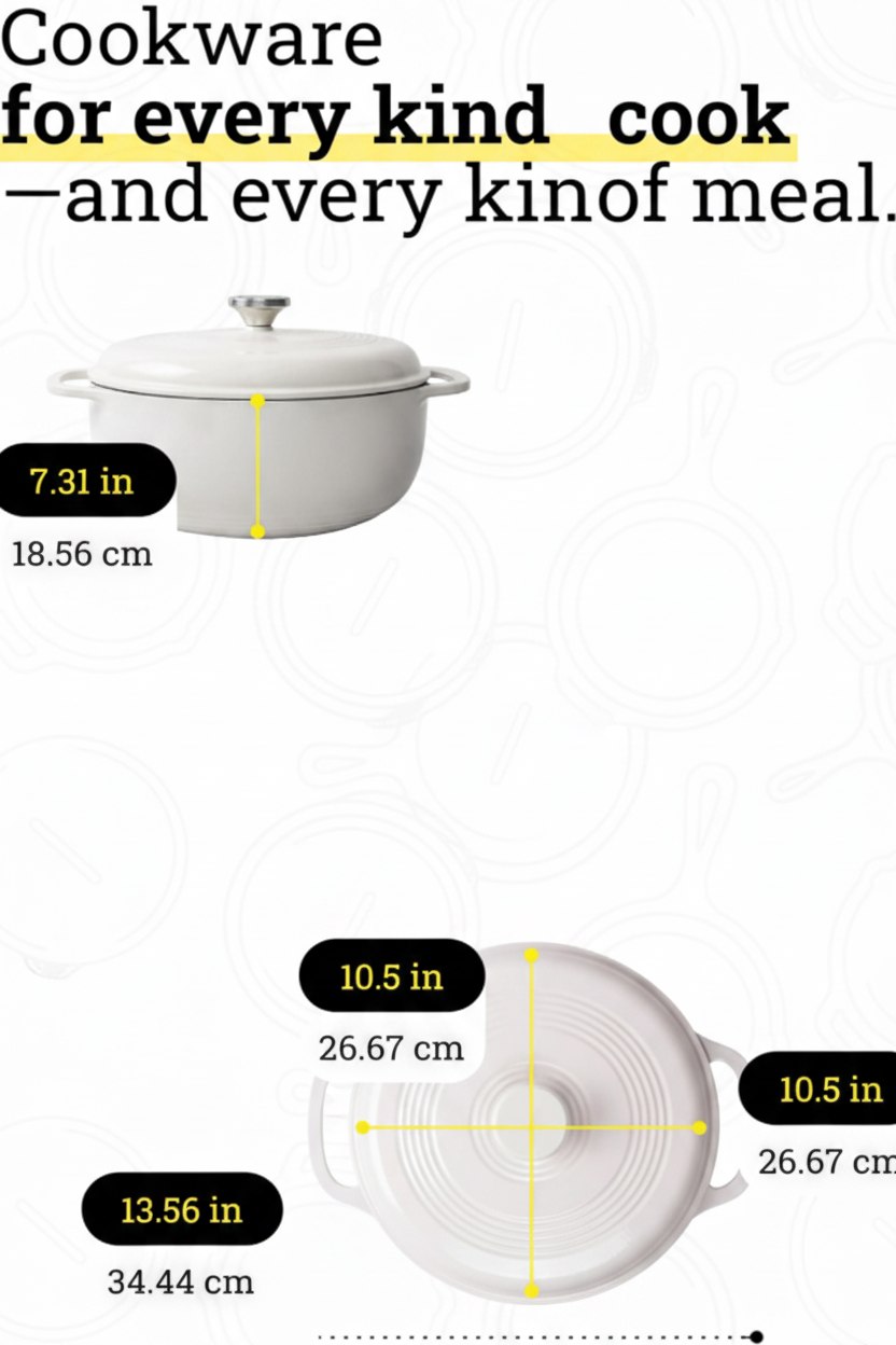 6-Quart Enamel Dutch Oven