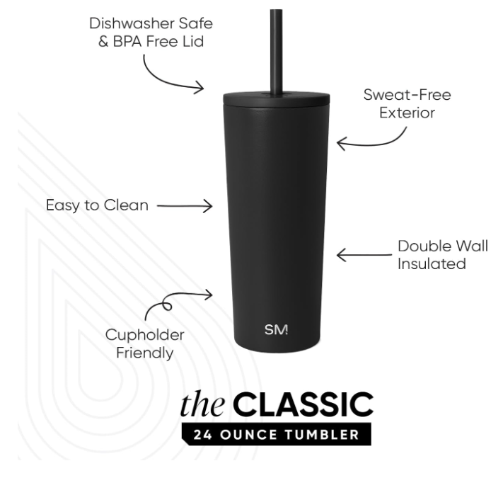 24oz Insulated Travel Tumbler