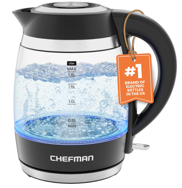 1.8L Glass Electric Kettle