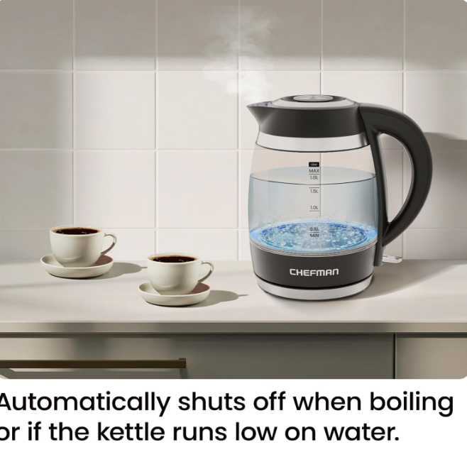 1.8L Glass Electric Kettle