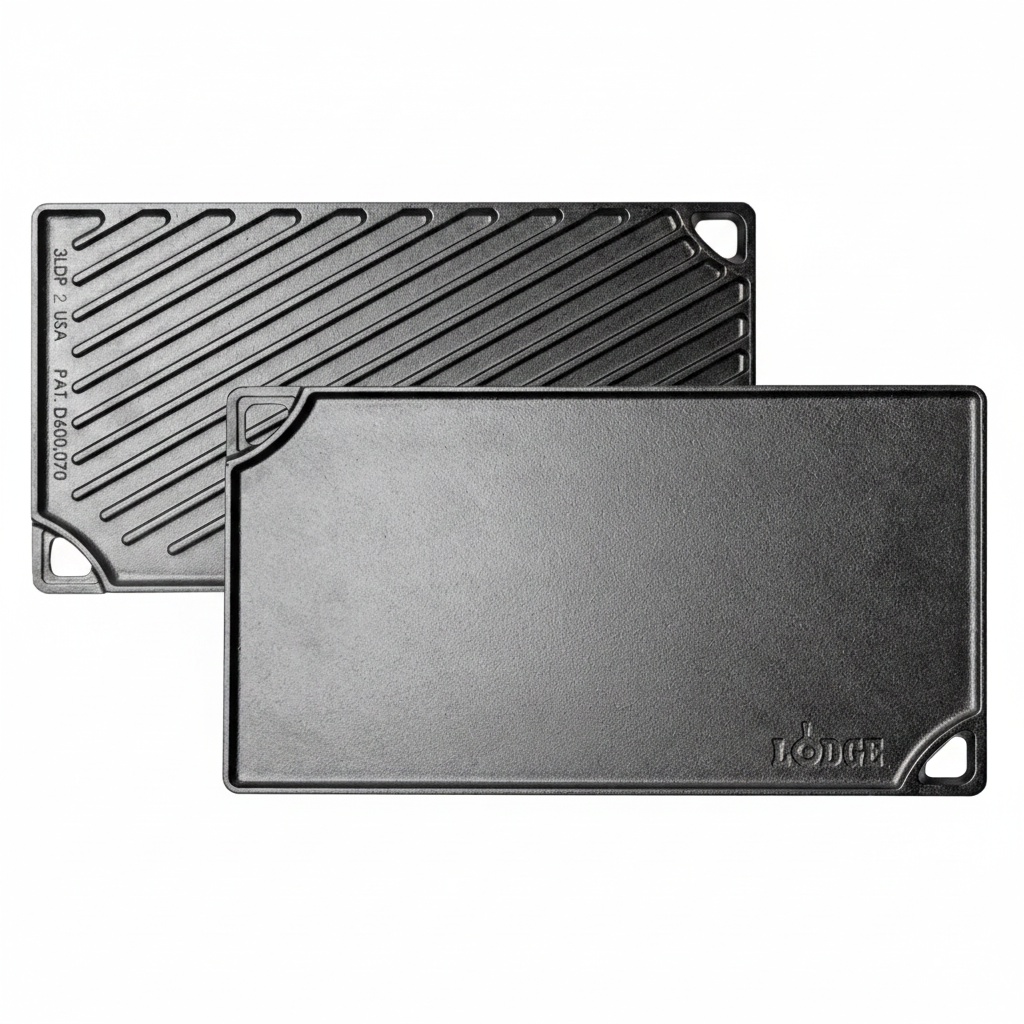 Reversible Cast Iron Grill Griddle