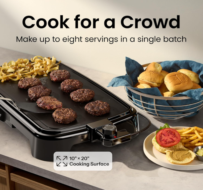 XL Electric Nonstick Griddle