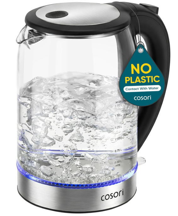 1.7L Glass Electric Kettle
