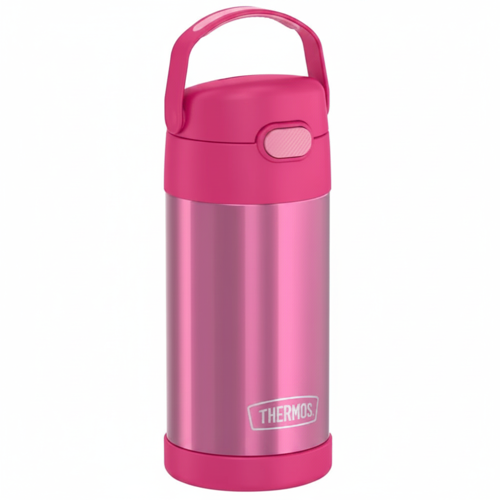 Kids Insulated Straw Water Bottle