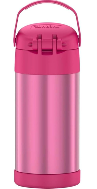 Kids Insulated Straw Water Bottle