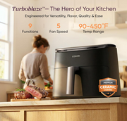 9-in-1 Ceramic Air Fryer