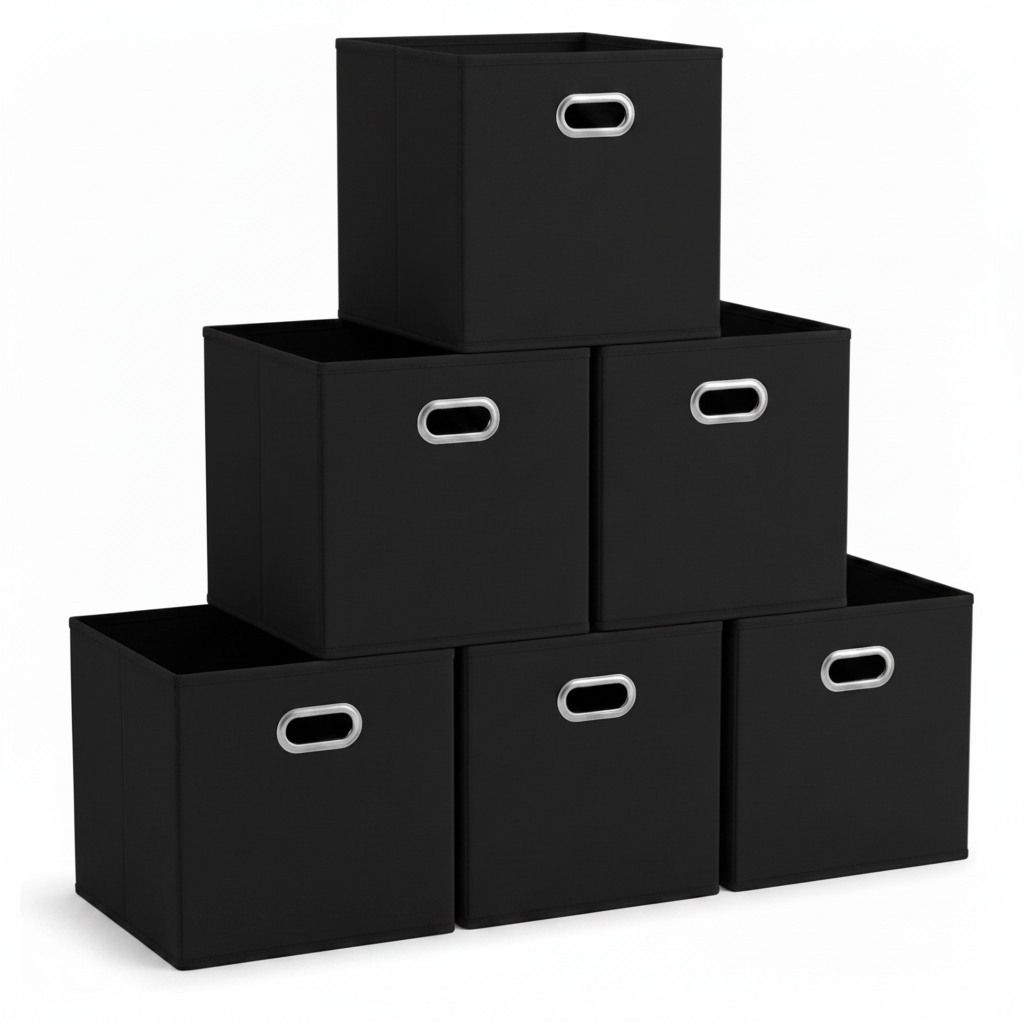 Foldable Fabric Storage Bin Set