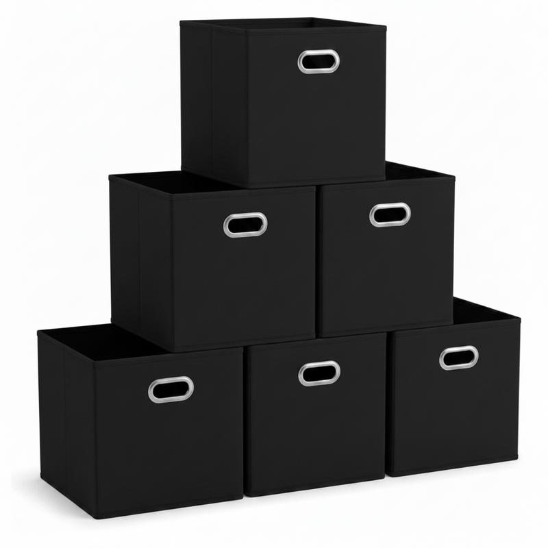 Foldable Fabric Storage Bin Set