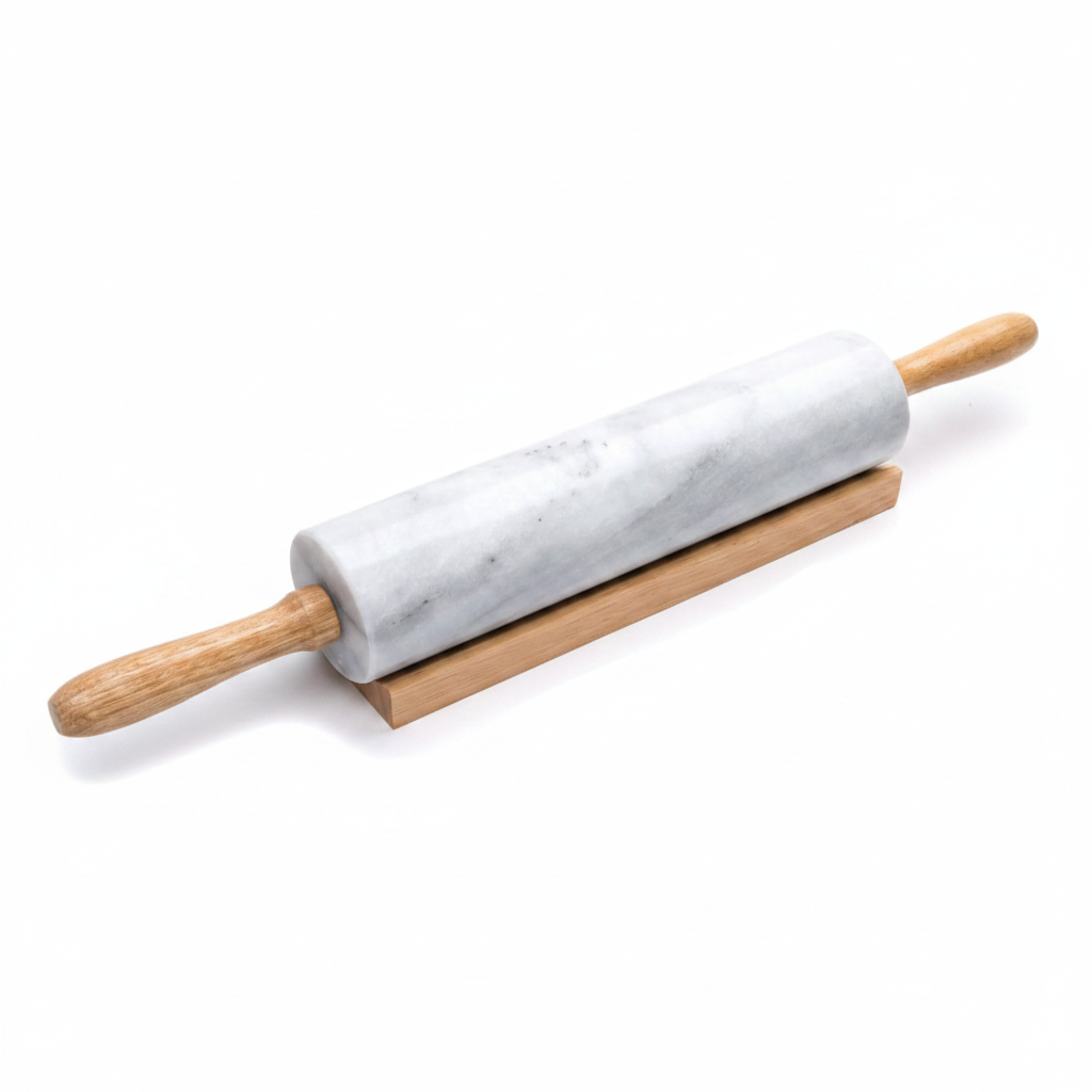 Marble Rolling Pin with Stand