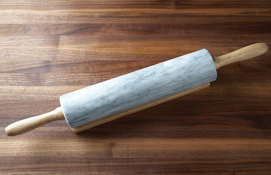Marble Rolling Pin with Stand