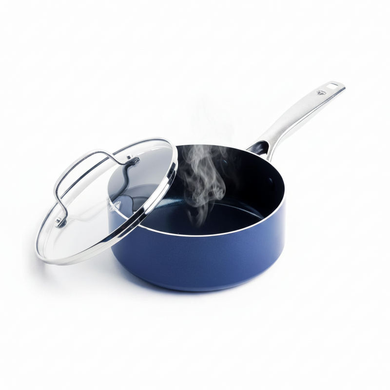 Nonstick Ceramic Saucepan with Lid