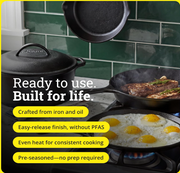 Pre-Seasoned Cast Iron Cookware Set