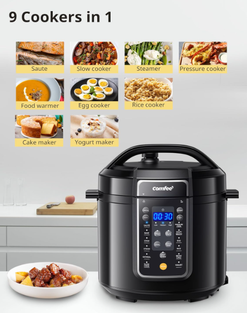 12-in-1 Electric Pressure Cooker