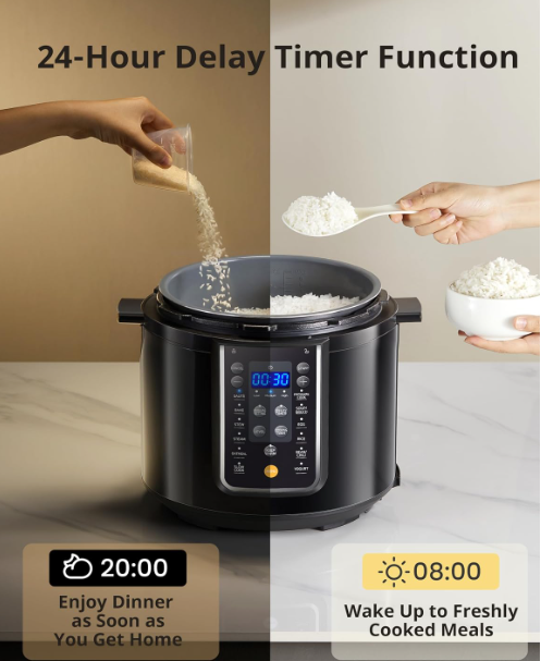 12-in-1 Electric Pressure Cooker