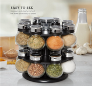 16-Jar Revolving Spice Rack