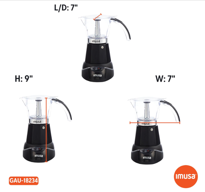 Electric Moka Espresso Maker