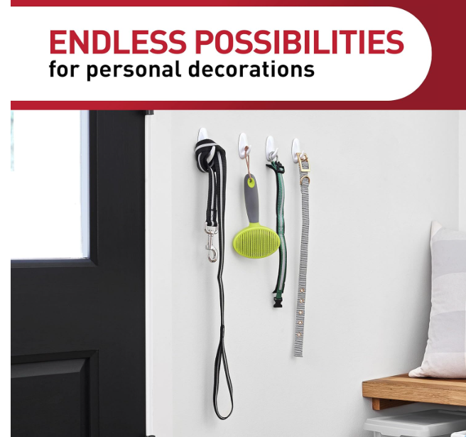 Medium Adhesive Wall Hooks Set