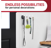 Medium Adhesive Wall Hooks Set